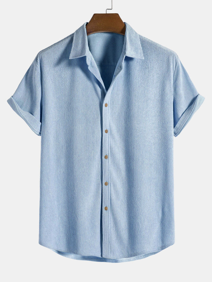 Camryn | Button Up Short Sleeved Shirt