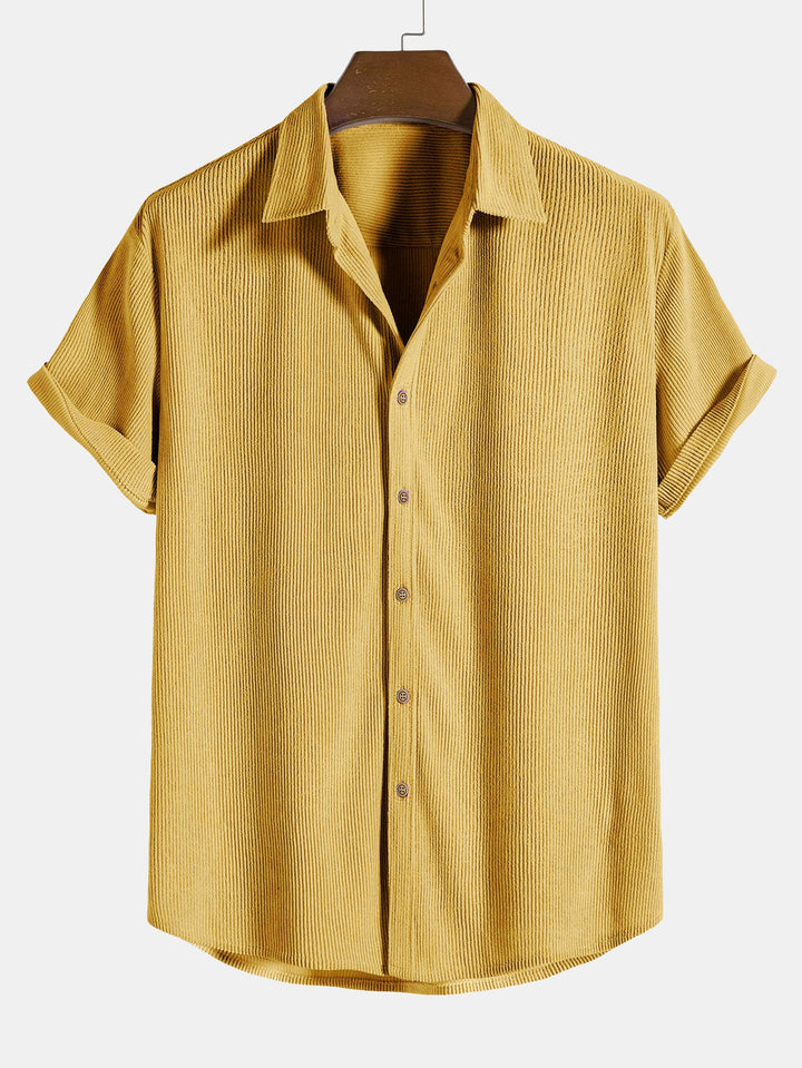 Camryn | Button Up Short Sleeved Shirt