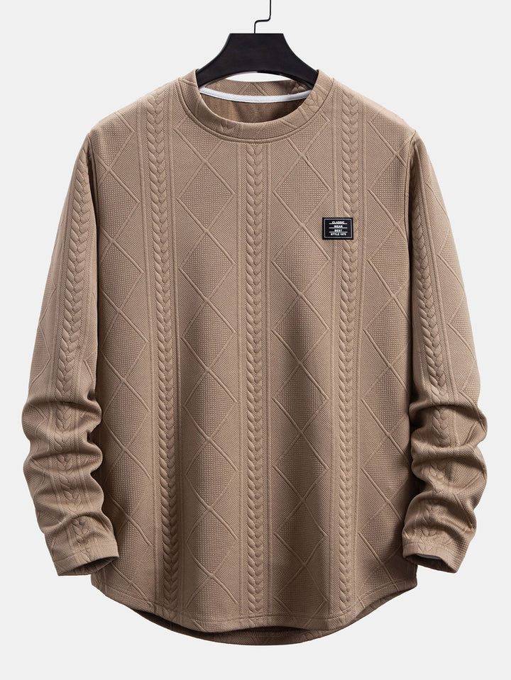 Casimir | Jacquard Long-Sleeve Boog Zoom