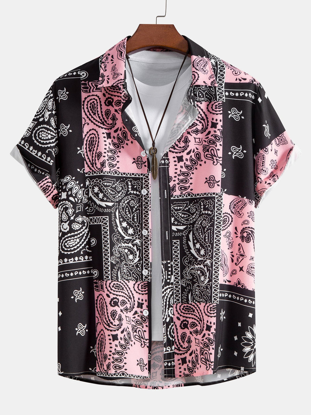 Keith | Print Button Up Shirt