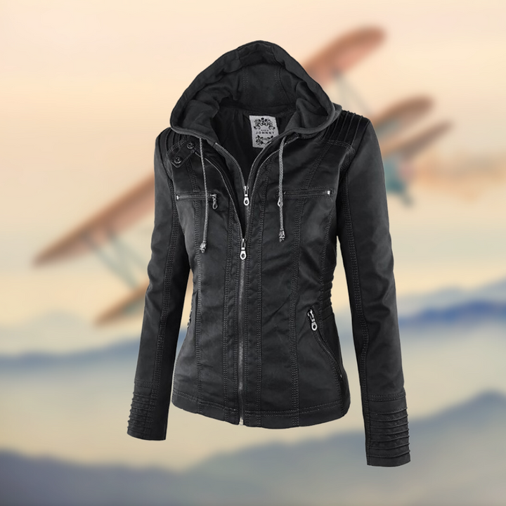 Ava | Italian leather jacket