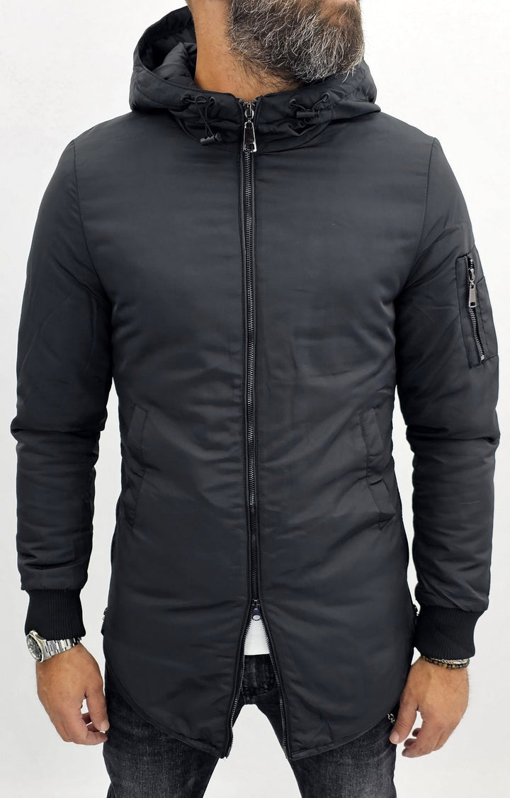 Daniel | Slim Fit Parka Jacket with Hood