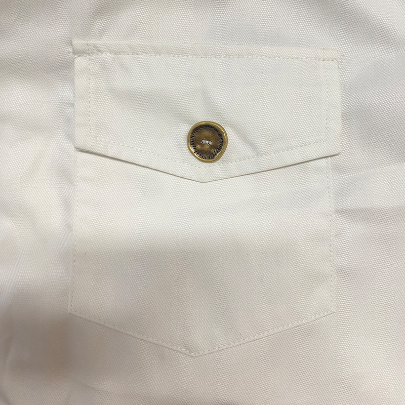 Men's Classic Casual Solid Color Slim Fit Multi-Pocket Short Sleeve Shirt 39582391K