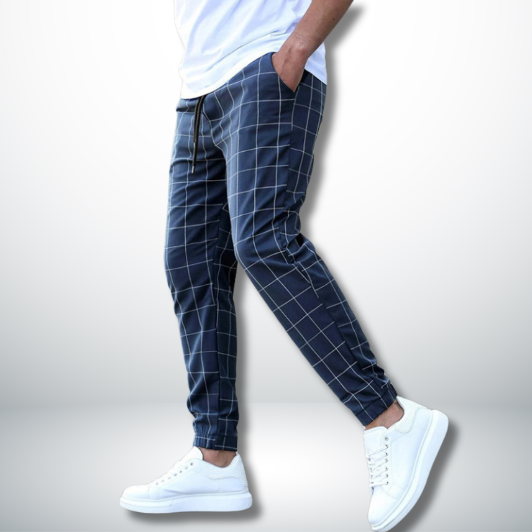 Jacob | Comfortable Plaid Pants