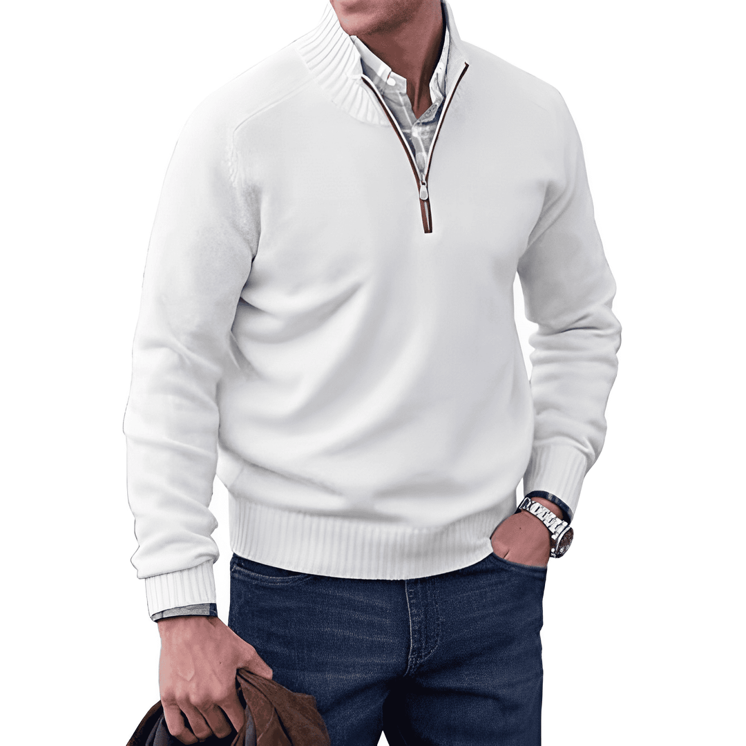 Miles | The Elegant Zip Pullover