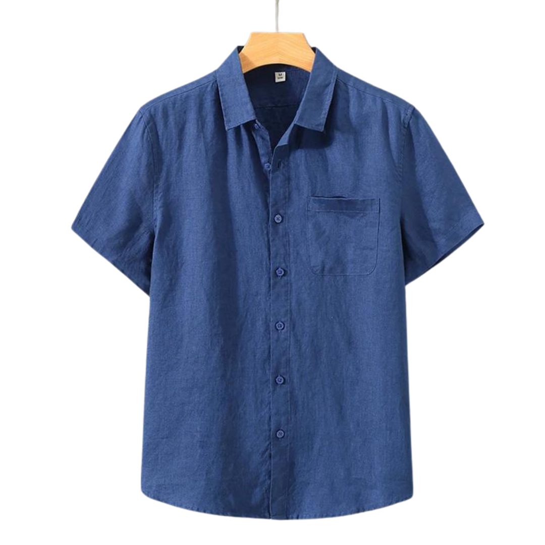 Jude | Linen Short Sleeve Shirt