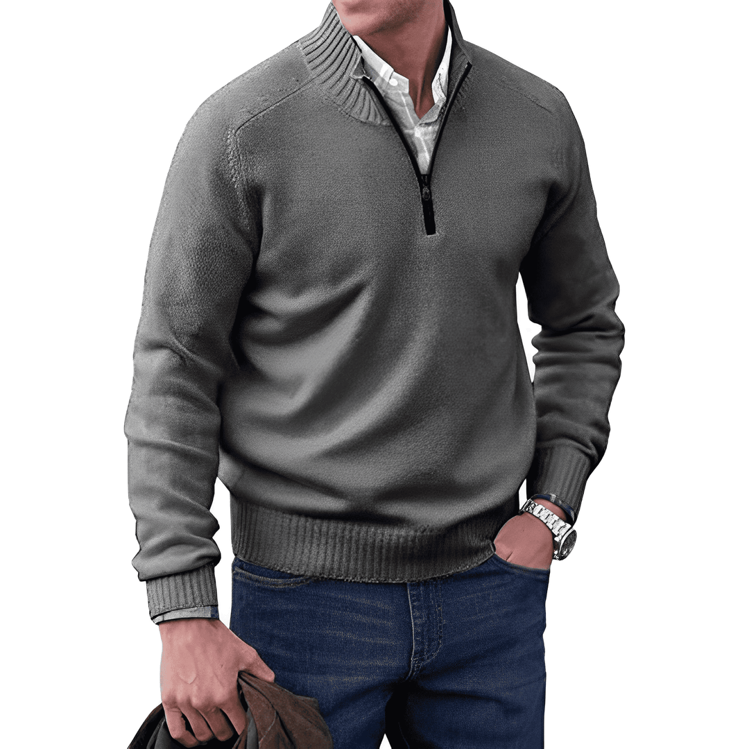 Miles | The Elegant Zip Pullover