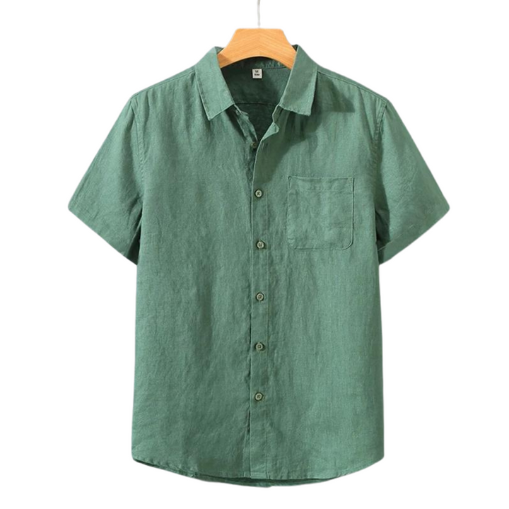 Jude | Linen Short Sleeve Shirt