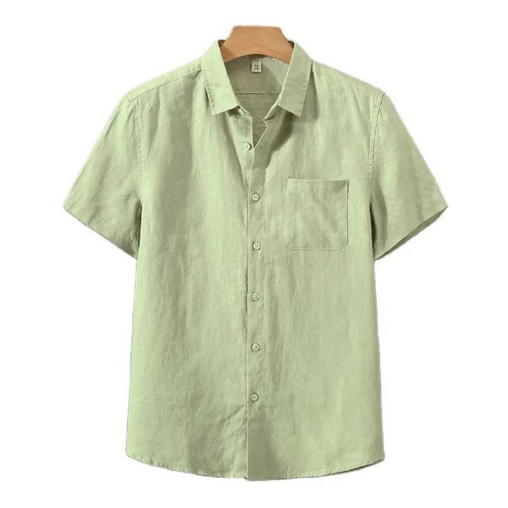 Jude | Linen Short Sleeve Shirt