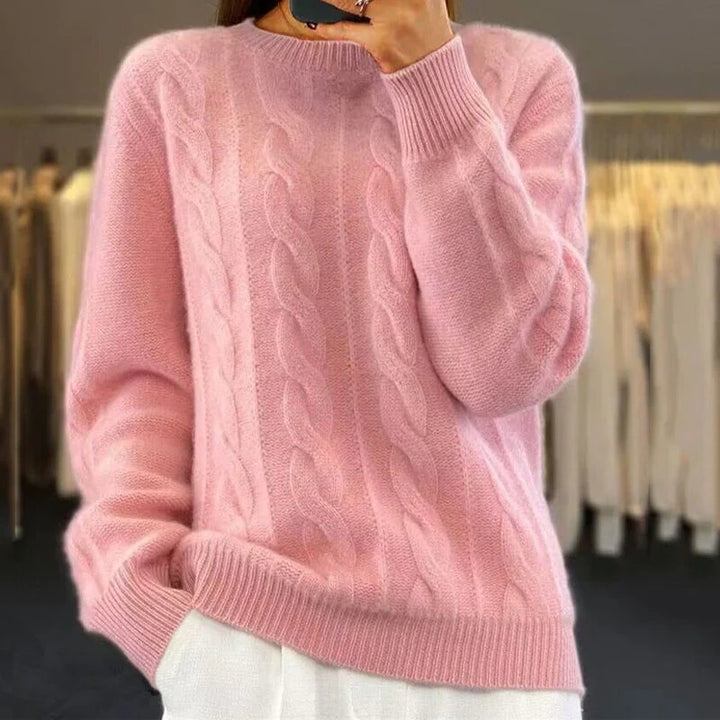 Phoebe | Braided Sweater