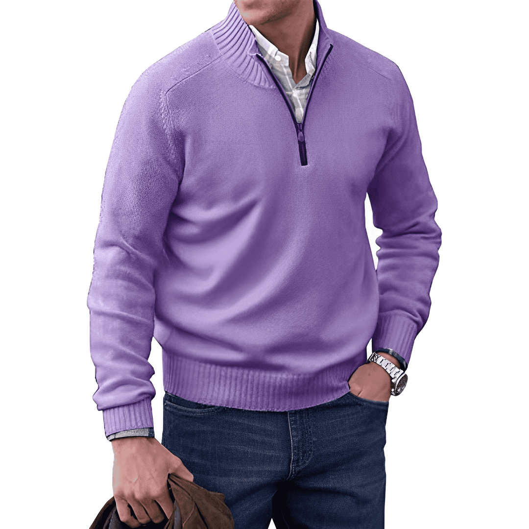 Miles | The Elegant Zip Pullover