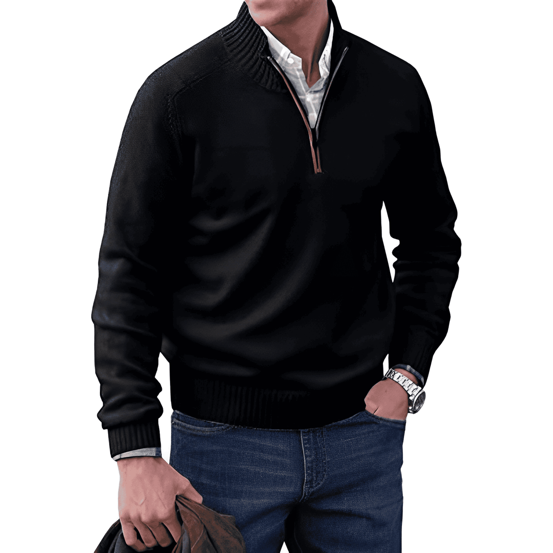 Miles | The Elegant Zip Pullover