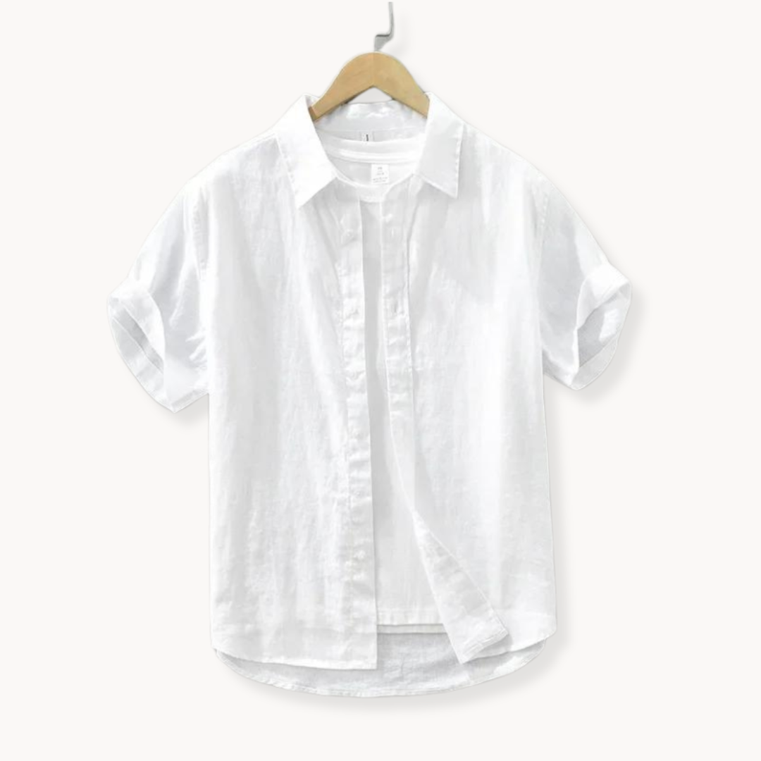 Vicenza | Linen Short Sleeve Shirt