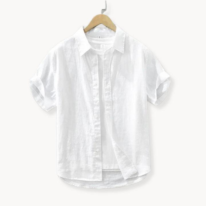 Vicenza | Linen Short Sleeve Shirt