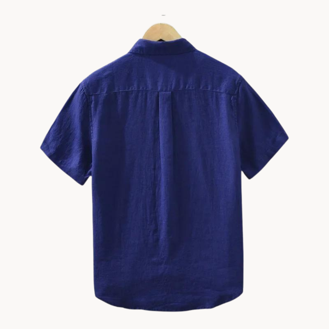 Vicenza | Linen Short Sleeve Shirt