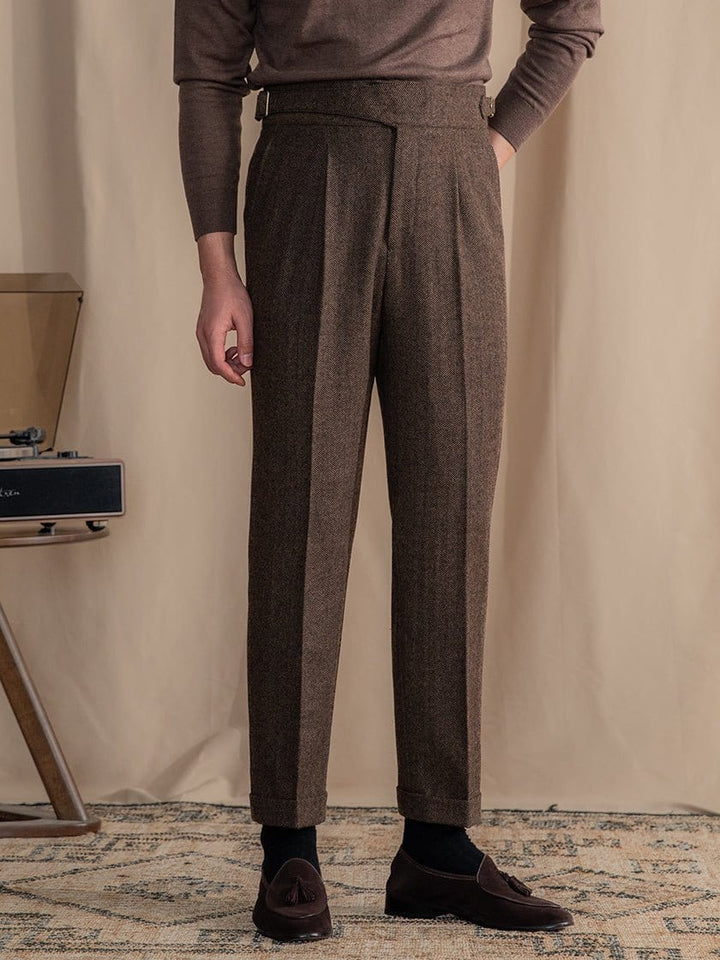 Albion | Pleated trousers