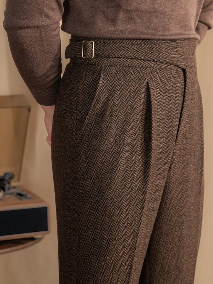 Albion | Pleated trousers
