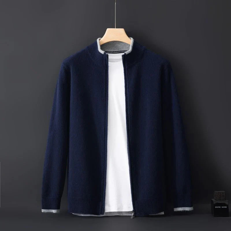 Thomas | Cashmere Zip Jacket