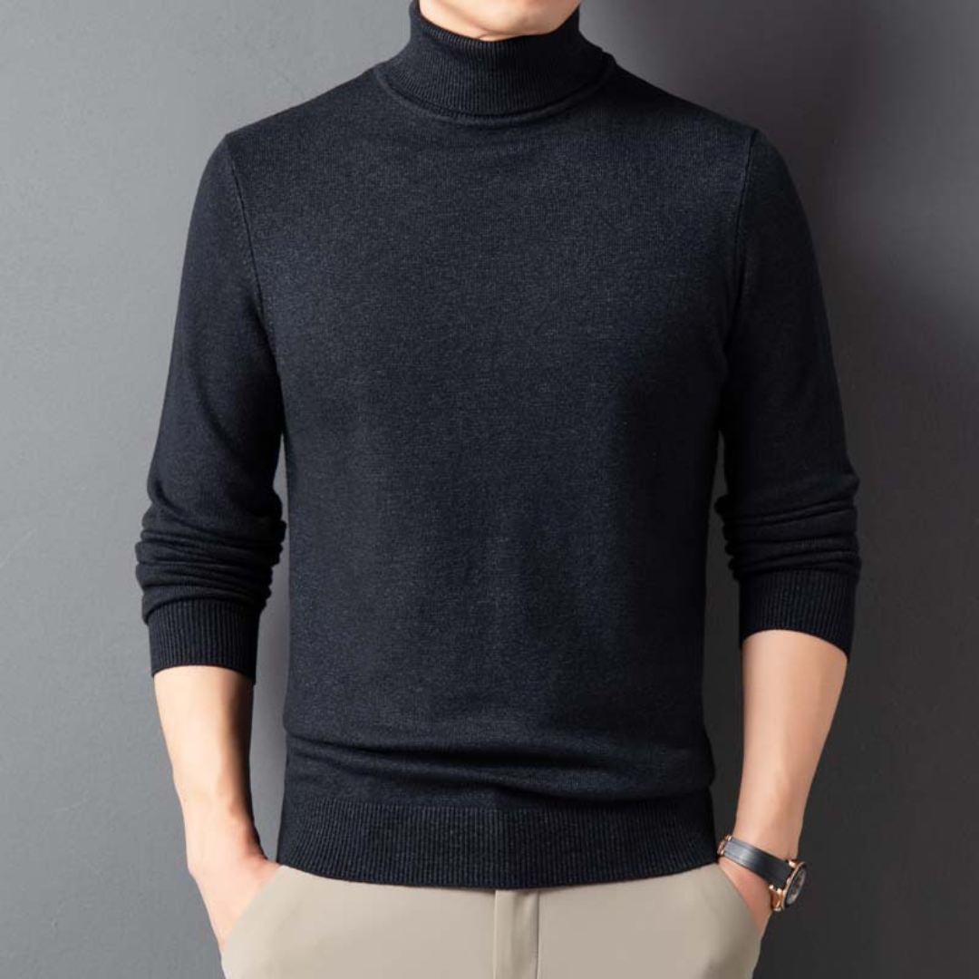 Wayne | Cashmere Turtleneck Sweater