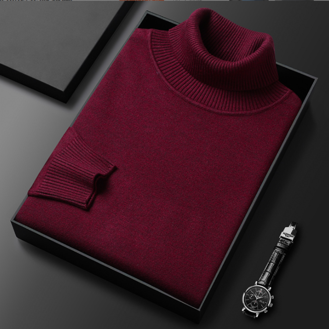 Wayne | Cashmere Turtleneck Sweater