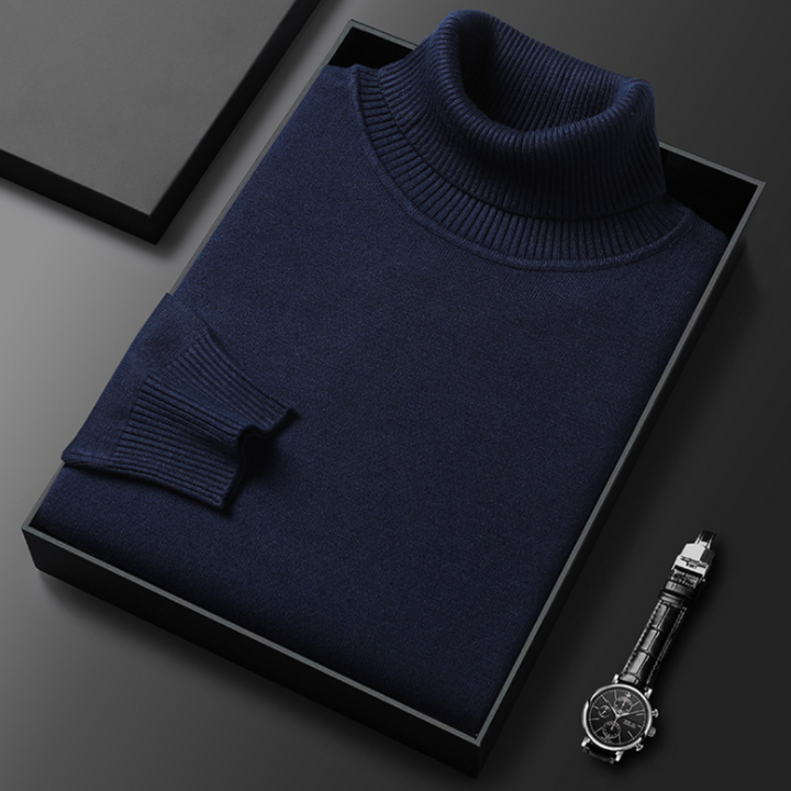 Wayne | Cashmere Turtleneck Sweater