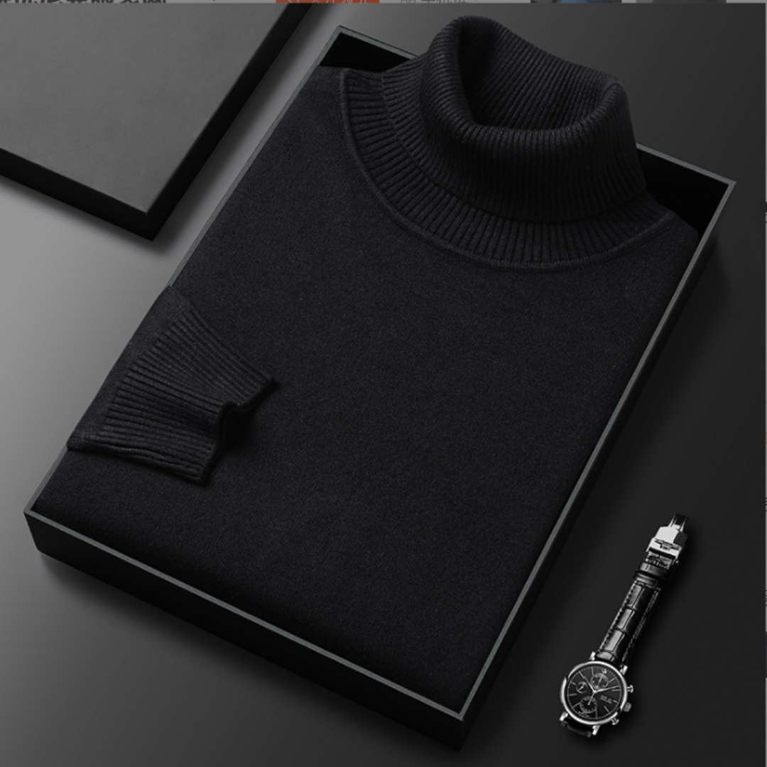 Wayne | Cashmere Turtleneck Sweater