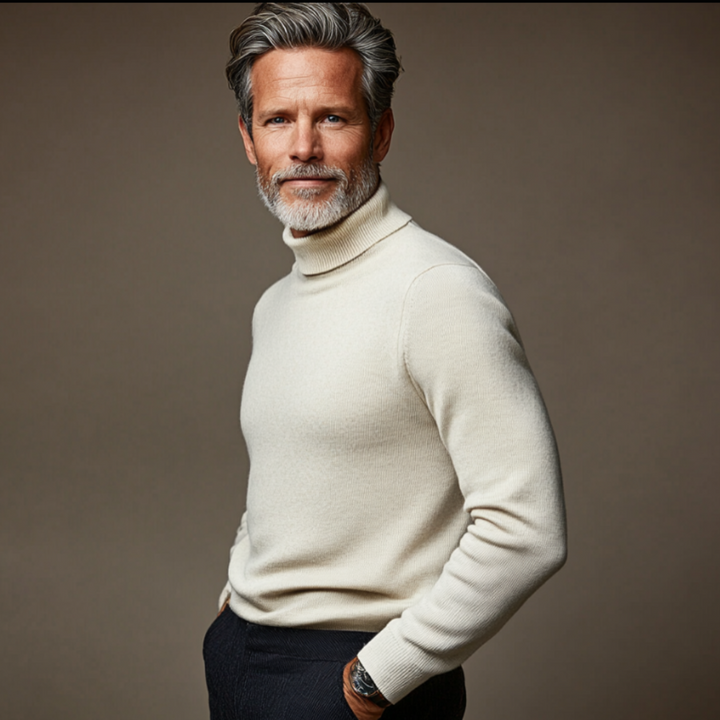 Wayne | Cashmere Turtleneck Sweater