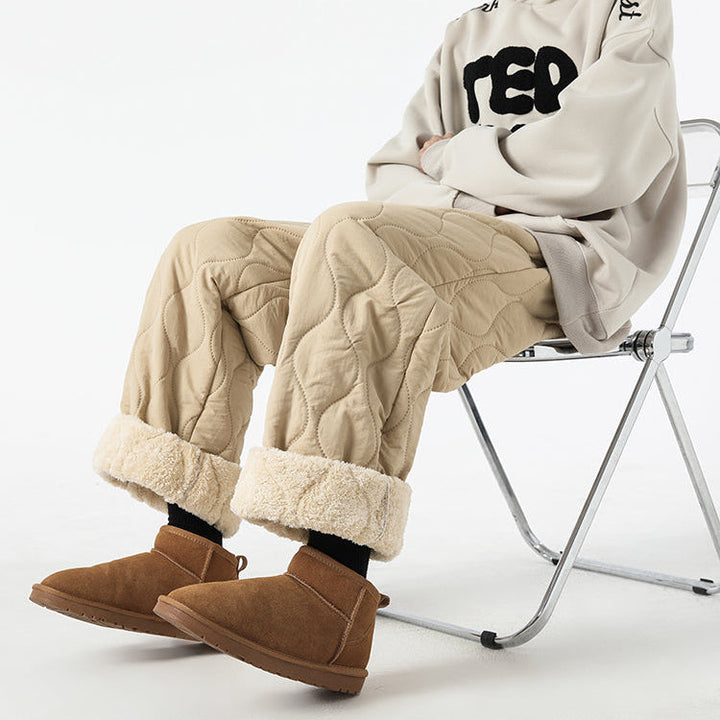 Martin | Cozy Quilted Comfort Pants