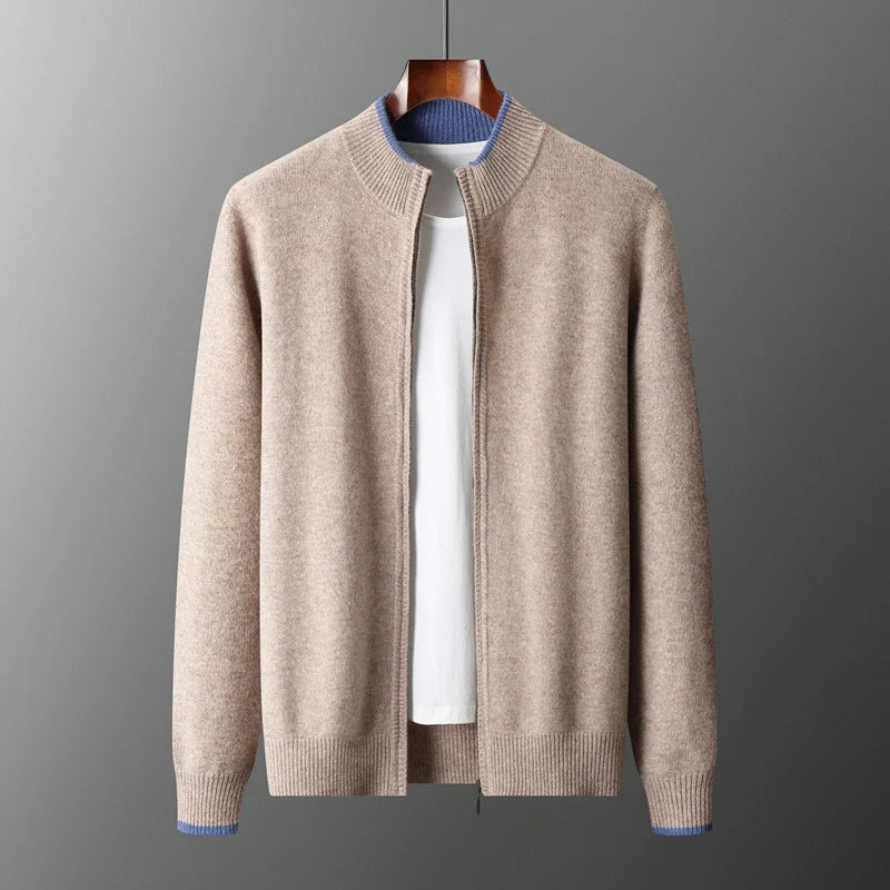 Thomas | Cashmere Zip Jacket