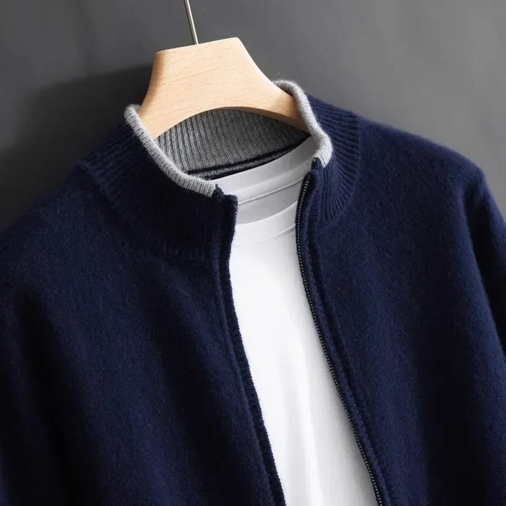 Thomas | Cashmere Zip Jacket