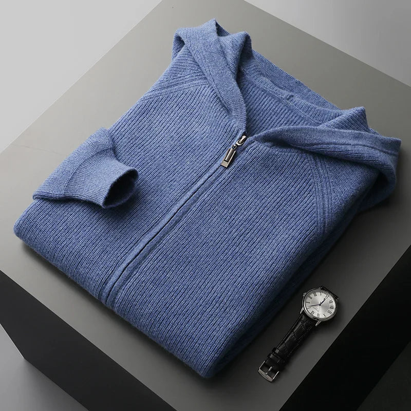 Leopold | Wool Zip Hoodie