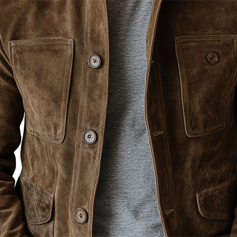 Jack | Men's Vintage Notch Lapel Coat