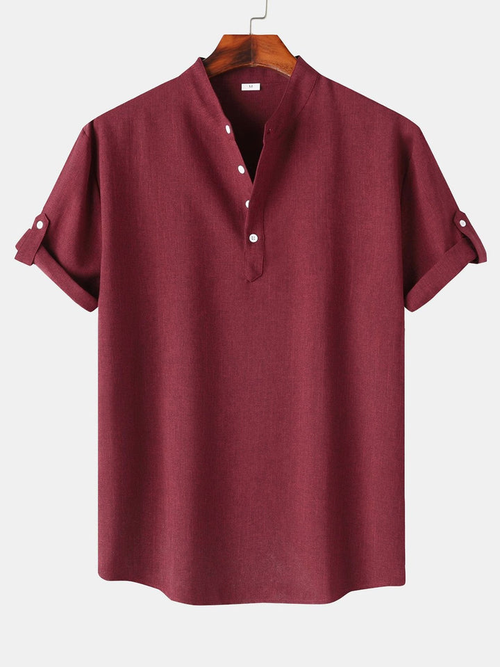 Kirk | Linen Short Sleeve Look