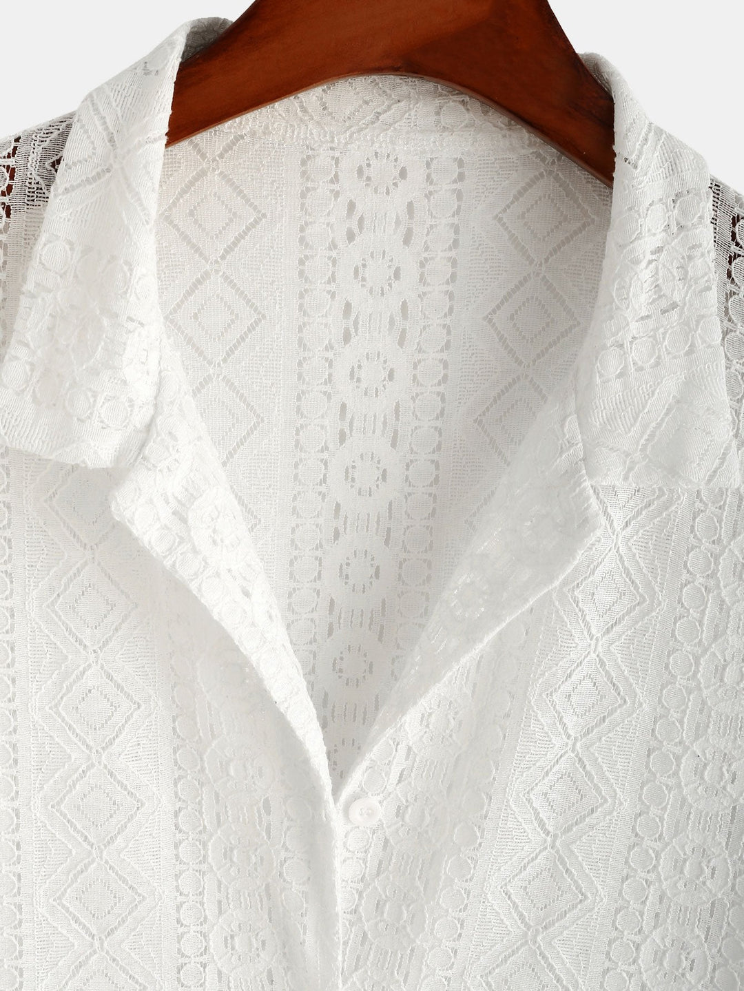 Hugh | Geometry Textured Cuban Shirt