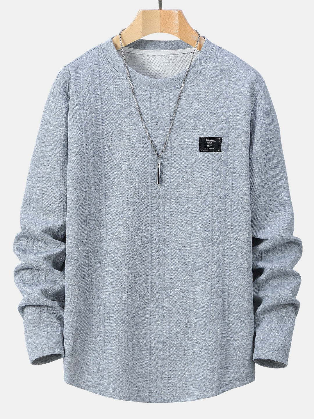 Casimir | Jacquard Long-Sleeve Boog Zoom