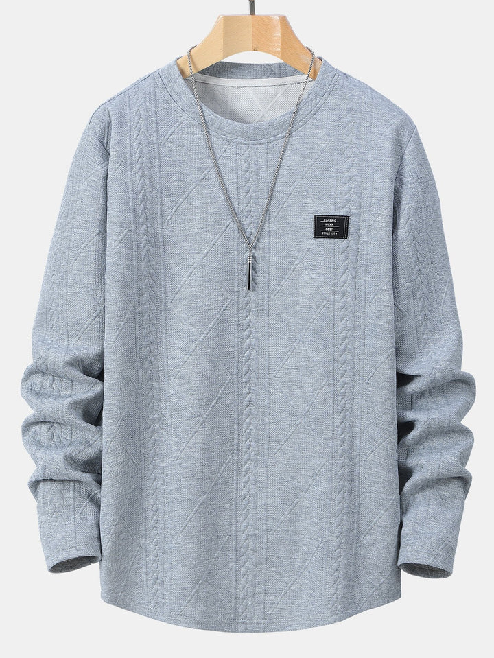 Casimir | Jacquard Long-Sleeve Boog Zoom