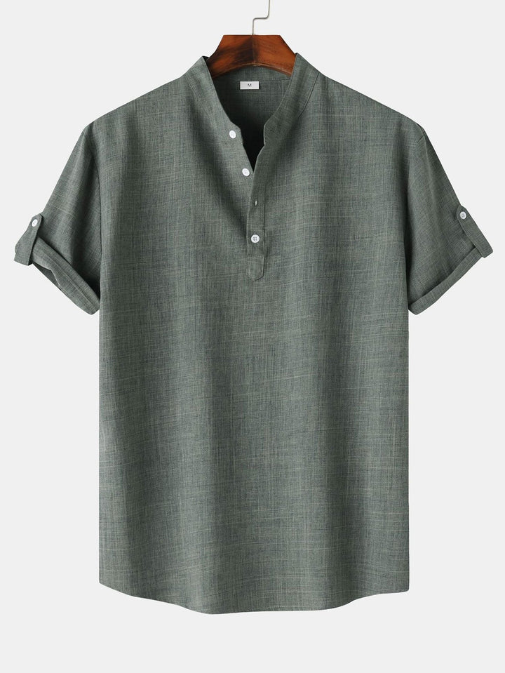 Kirk | Linen Short Sleeve Look